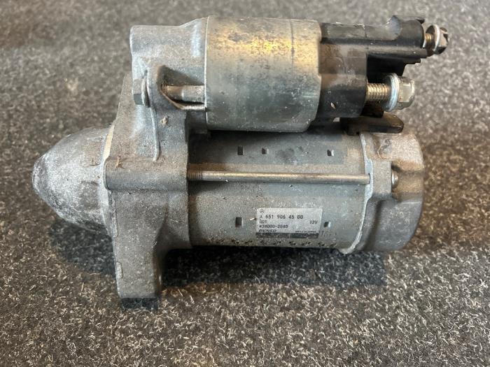 Startmotor van een Mercedes Vito, Auto-onderdelen, Motor en Toebehoren, Mercedes-Benz, Gebruikt, 3 maanden garantie, Ophalen of Verzenden