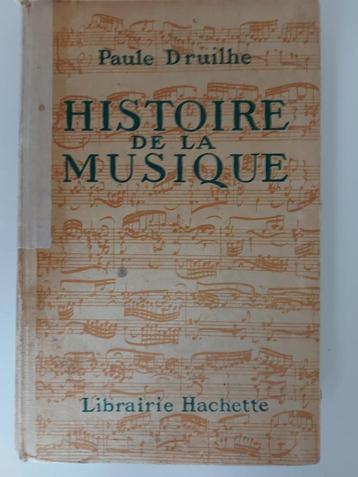 Paul Druilhe - "Histoire de la Musique disponible aux enchères