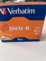 Dvd-R. Verbatim. Nieuw in verpakking, Computers en Software, Verzenden, Dvd