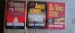 "Dan Brown" : Lot de 3 livres, Ophalen of Verzenden