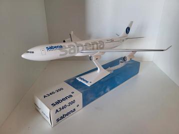 Airbus A340-200 1:200 de Sabena, Enlèvement ou Envoi, Comme neuf