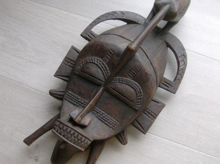 SENUFO - Afrikaans Vogelmasker, Antiek en Kunst, Kunst | Niet-Westerse kunst, Ophalen of Verzenden