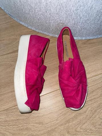 Mocassin Supertar rose, Schoenen met lage hakken, Ophalen of Verzenden, Zo goed als nieuw, Roze