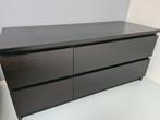 IKEA 2x ladekast MALM (zwart-bruin), Ophalen, Gebruikt