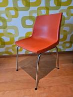 6 stuks - Oranje vintage stoelen., Huis en Inrichting, Ophalen