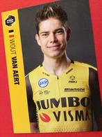 wielerkaart 2019 team jumbo visma wout van aert, Sport en Fitness, Verzenden, Zo goed als nieuw