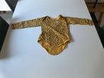 Zwart met gele body maat 98/104, Ophalen of Verzenden, Gebruikt, Jongen, Nacht- of Onderkleding