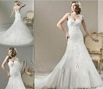 sale trouwjurk Grote maat trouwjurk maat 44 46 48 beschikbaar voor biedingen