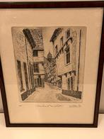 Dambord te Diest: ets Andre Wellens, Ophalen