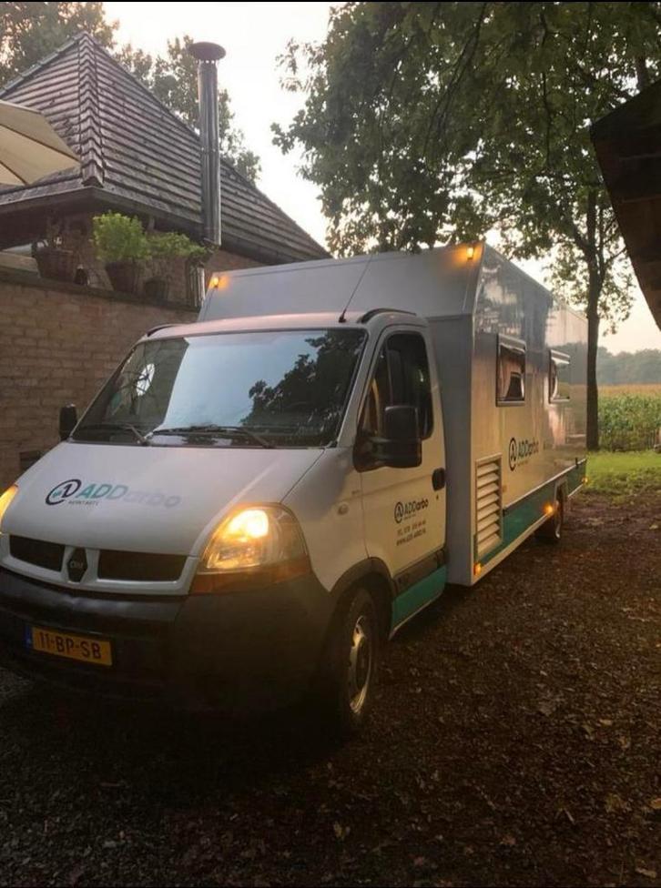 Mobiele praktijk / camperbasis – Nieuwe APK – <18.000 km, Caravans en Kamperen, Mobilhomes, Particulier, tot en met 2, Half-integraal
