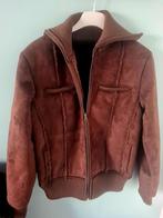 Bruine jas van schapenvacht voor dames, Kleding | Dames, Ophalen of Verzenden, Zo goed als nieuw