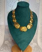 Collier pour femme plaqué or, Ophalen of Verzenden, Zo goed als nieuw, Goud, Goud