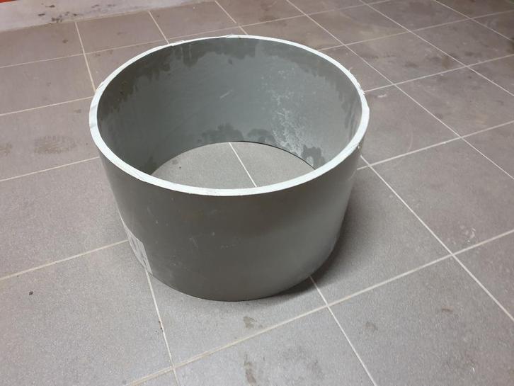 PVC opzetstuk voor sifonput / inspectieput, Doe-het-zelf en Bouw, Buizen en Afvoer, Nieuw, Rechte buis, PVC, Minder dan 2 meter