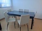 Table extensible de Salle à Manger + 6 Chaises, Maison & Meubles, Tables | Tables à manger, Enlèvement