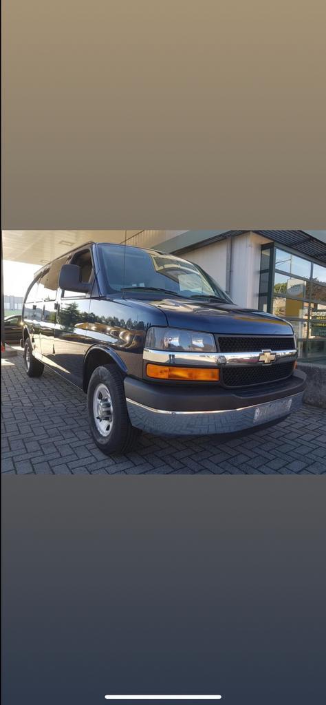 Chevrolet Express 6.0 v8, Auto's, Chevrolet, Particulier, Chevy Van, Benzine, Automaat, Ophalen