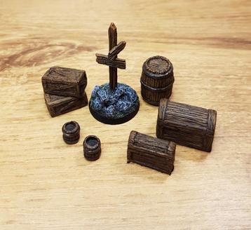 Scenery en Zo website voor Wargames Dungeons and Dragons beschikbaar voor biedingen
