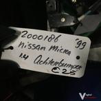 Nissan Micra 1999 Achterbumper, Ophalen of Verzenden, Gebruikt, Achter, Bumper