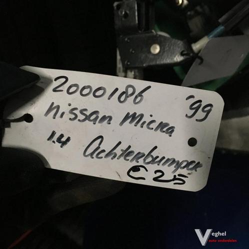 Nissan Micra 1999 Achterbumper, Auto-onderdelen, Carrosserie, Bumper, Achter, Gebruikt, Ophalen of Verzenden