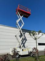 Genie 8 meter schaarlift met steunpoten, Ophalen