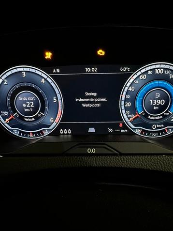 Storing virtual cockpit b2000 INTERNAL CONTROL Check sum beschikbaar voor biedingen