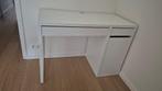 Witte bureau Micke Ikea, Huis en Inrichting, Bureaus, Ophalen, Gebruikt, Bureau