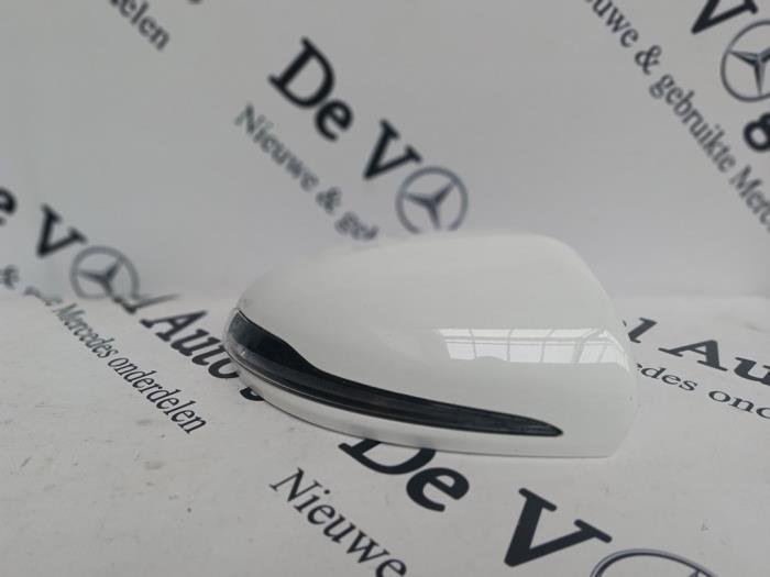 Spiegelkap rechts van een Mercedes C-Klasse (9149), Auto-onderdelen, Spiegels, Mercedes-Benz, Gebruikt, 3 maanden garantie, Ophalen of Verzenden