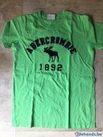 abercrombie Smal, Comme neuf, Vert, Manches courtes, Taille 36 (S)