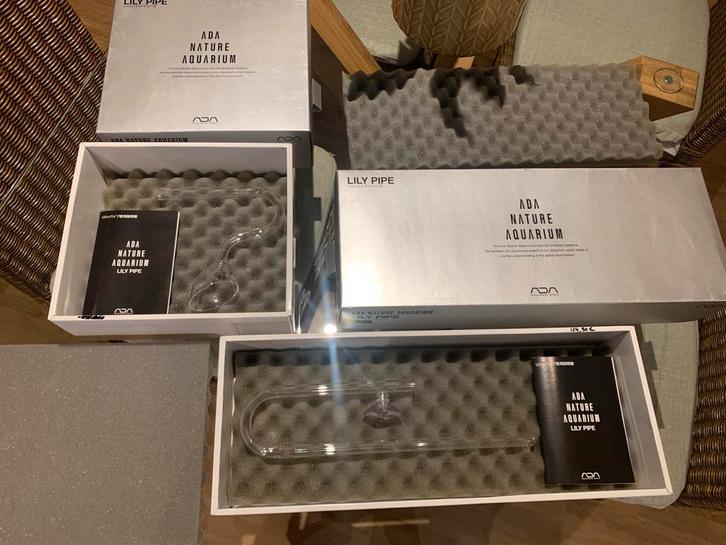 ADA Lily Pipe Set (P4 + V5) Aquarium Aquascape, Animaux & Accessoires, Poissons | Aquariums & Accessoires, Comme neuf, Filtre ou CO2