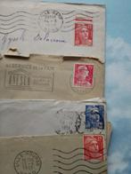 26 enveloppes anciennes timbrées de 1950 à 1970, Ophalen of Verzenden, Envelop