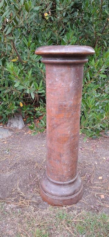 Keramisch geglazuurde schoorsteenpot/chimney - tuinornament beschikbaar voor biedingen