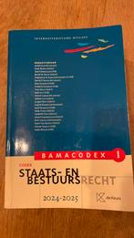 Codex Staats en bestuursrecht, Ophalen of Verzenden, Zo goed als nieuw