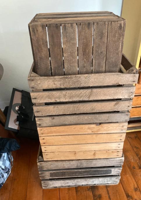 houten fruitkistjes, Maison & Meubles, Accessoires pour la Maison | Coffres, Utilisé, Moins de 50 cm, Moins de 50 cm, Moins de 50 cm