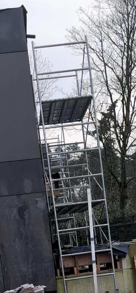 Groot stellingspakket, Doe-het-zelf en Bouw, Steigers, Zo goed als nieuw, Ophalen