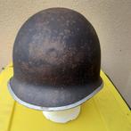 US M1 WW2 zware helm, Ophalen of Verzenden, Helm of Baret, Landmacht