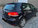 Vw GOLF 6 1.6TDI 105CV 2010MODEL EURO5, Auto's, Euro 5, Zwart, Bedrijf, 5 deurs