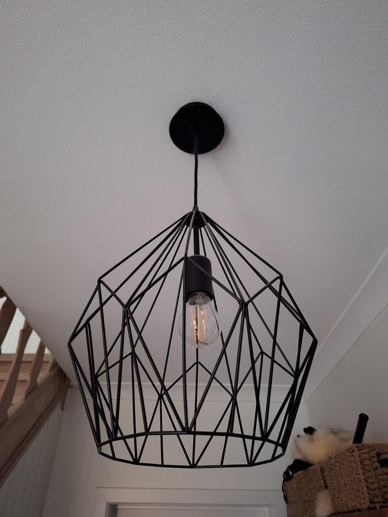 Zwarte metalen lamp, Enlèvement