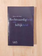 Rechtvaardigheid en billijkheid - Joris J De Smet, Boeken, Filosofie, Ophalen, Nieuw, Joris J De Smet, Overige onderwerpen