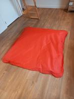 Rode zitzak 4 stuks 135x135 cm, Pouf, Utilisé, Rouge, Enlèvement ou Envoi