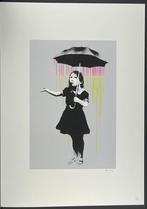 Banksy - NOLA girl with umbrella, Antiek en Kunst, Ophalen of Verzenden