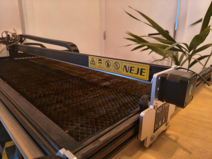 Neje 3 max 10W lasercutter, Informatique & Logiciels, 3D Imprimantes, Utilisé, Enlèvement
