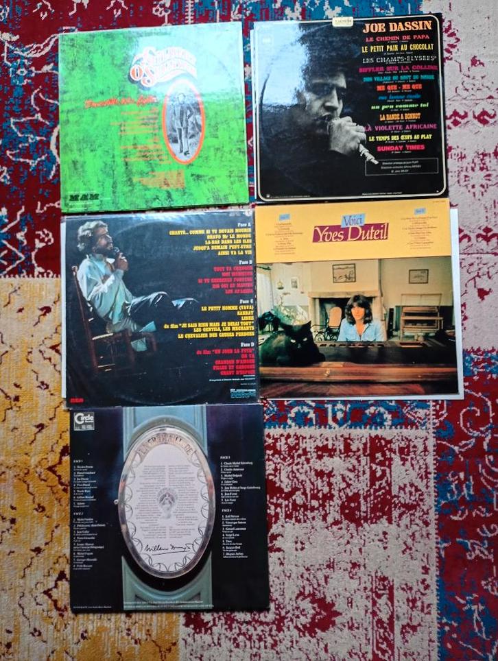 Lp Lot Franstalige vinyl, CD & DVD, Vinyles | Pop, Utilisé, Envoi