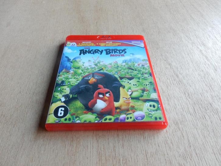 nr.2140- Blu-ray: the angry birds movie - tekenfilm, Cd's en Dvd's, Blu-ray, Tekenfilms en Animatie, Ophalen of Verzenden