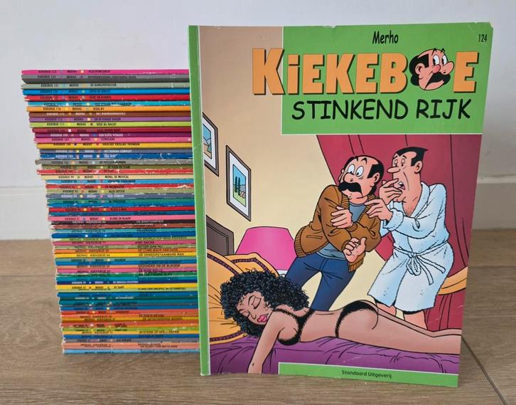 Lot strips: Kiekeboe  ( 65 stuks ), Boeken, Stripverhalen, Gelezen, Ophalen of Verzenden