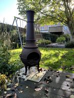 Gietijzeren tuinhaard, hoogte 150cm, Tuin en Terras, Ophalen, Gebruikt