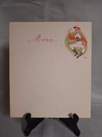 Reclame Menu kaart Martini Jockey d'apres Leon 1950's, Verzamelen, Merken en Reclamevoorwerpen, Ophalen of Verzenden, Zo goed als nieuw