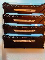 2x VENGEANCE RGB PRO. 32GB. 3200Mhz Laagste prijs!, Computers en Software, RAM geheugen, DDR4, Ophalen of Verzenden, Zo goed als nieuw