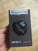 Versa 3 Fitbit zwart, Handtassen en Accessoires, Smartwatches, Zwart, Ophalen of Verzenden, Zo goed als nieuw, Fitbit