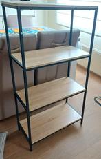 Opbergrek / boekenkast / etalage rek industriële look 40€, Ophalen, Zo goed als nieuw