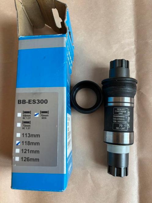 Shimano Octalink Bsa Trapaslager Zwart,Zilver 70mm / 118mm, Fietsen en Brommers, Fietsonderdelen, Nieuw, Racefiets, Crankstel of Pedalen