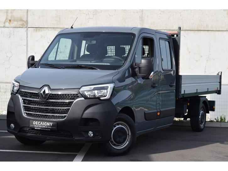 Renault Master 2.3dCI Dub Cab 6pl Kipper Scattolini *Cruise, Auto's, Bestelwagens en Lichte vracht, Bedrijf, ABS, Airbags, Airconditioning